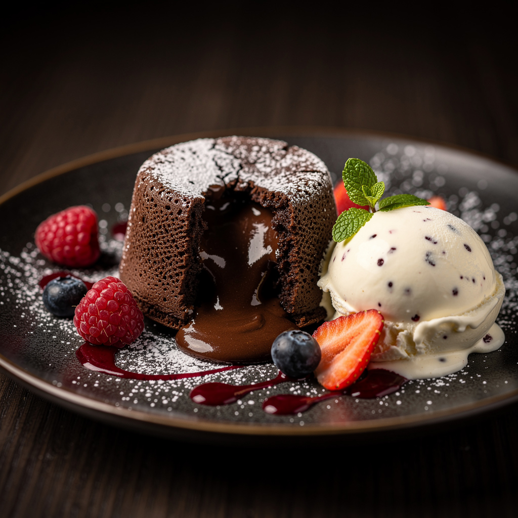 Volcán de Chocolate