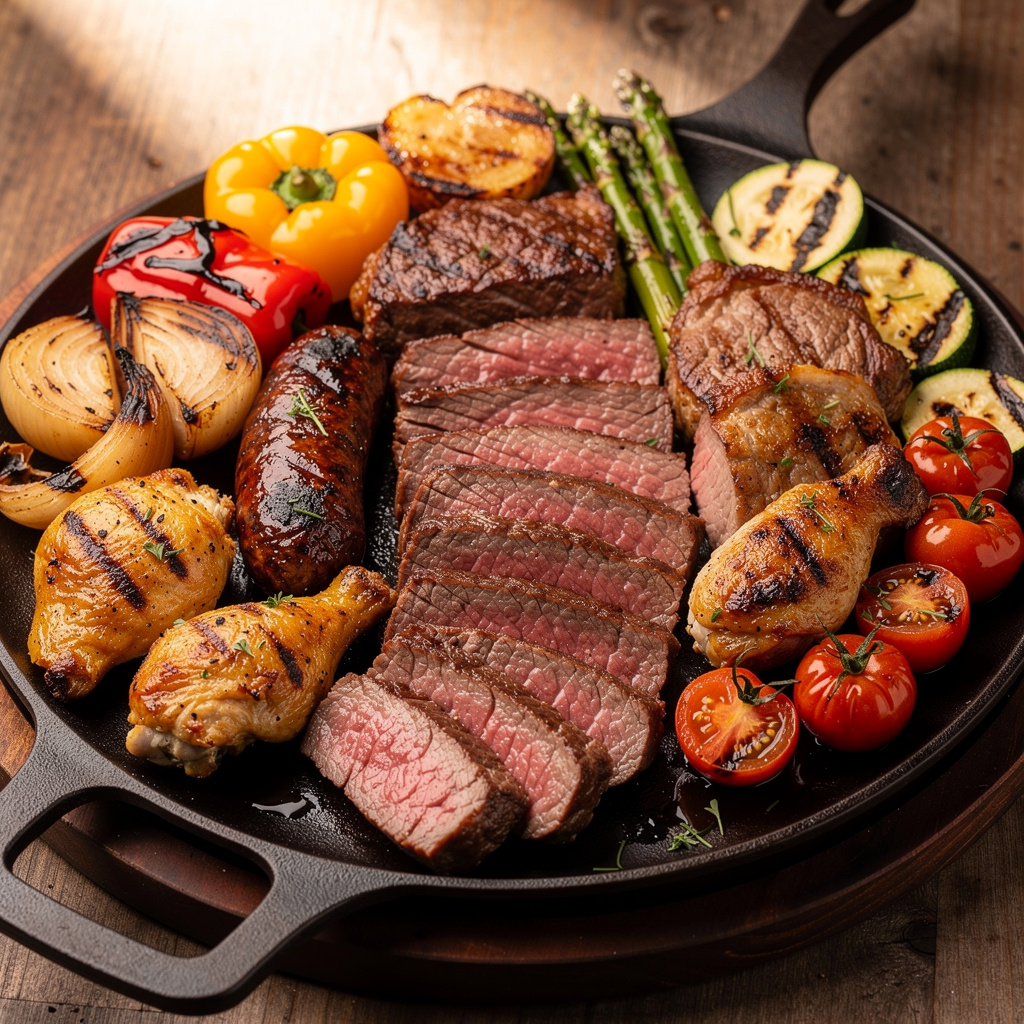 Parrilla Mixta para 2